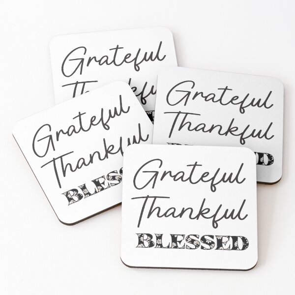 Item preview, Grateful, Thankful, Blessed designed and sold by KiaraMcCarter.