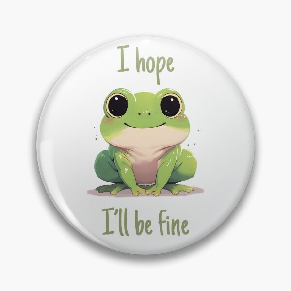 Item preview, Frog I hope I'll be fine designed and sold by HappyStickBike.