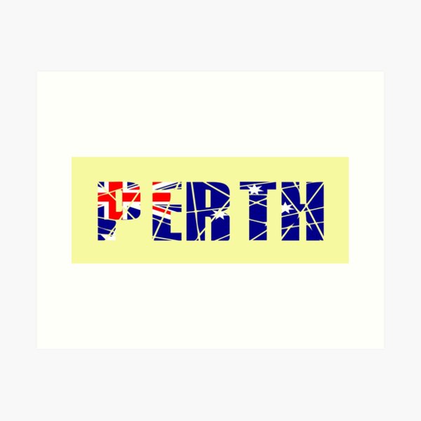Item preview, PERTH- AUSTRALIA designed and sold by Globalcitytees.