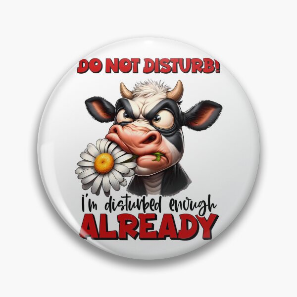 Item preview, Do Not Disturb! I'm disturbed enough already. designed and sold by lucidfrog.
