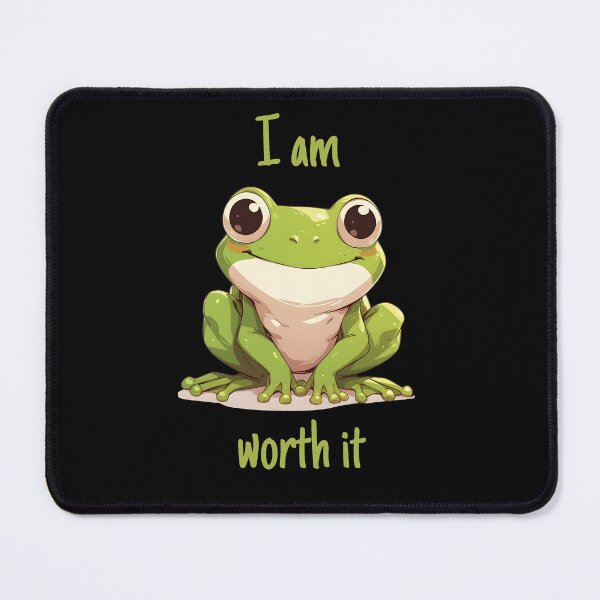 Item preview, Frog I am worth it designed and sold by HappyStickBike.