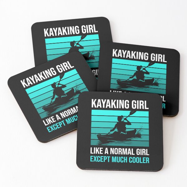 Item preview, Kayaking Girl Like A Normal Girl Except Much Cooler designed and sold by mybegoniatee.
