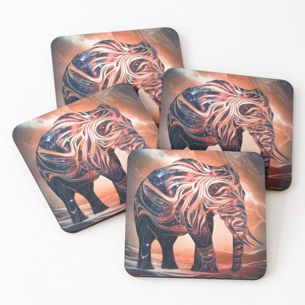 Item preview, Elephant Silhouette. Mandala elephant, Fantasy Elephant, colorful elephant designed and sold by ElephantVibes.