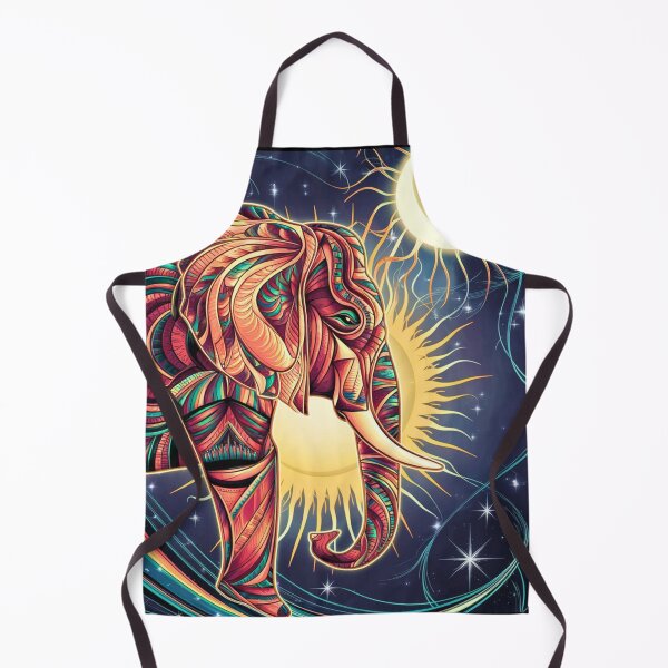 Item preview, Elephant Silhouette. Mandala elephant, Fantasy Elephant, colorful elephant designed and sold by ElephantVibes.