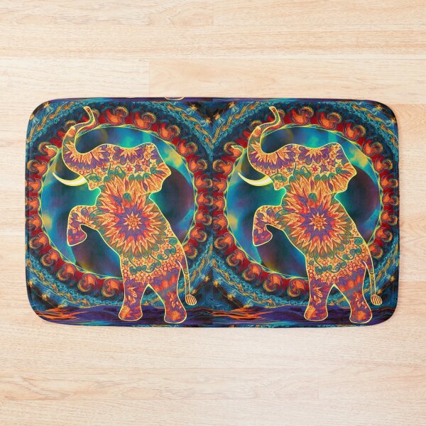 Item preview, Elephant Silhouette. Mandala elephant, Fantasy Elephant, colorful elephant designed and sold by ElephantVibes.