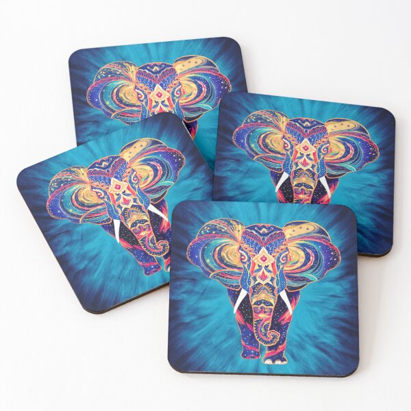 Item preview, Elephant Silhouette. Mandala elephant, Fantasy Elephant, colorful elephant designed and sold by ElephantVibes.