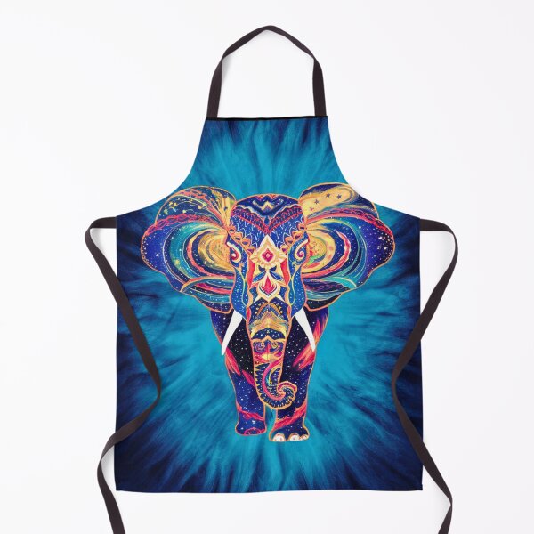 Item preview, Elephant Silhouette. Mandala elephant, Fantasy Elephant, colorful elephant designed and sold by ElephantVibes.