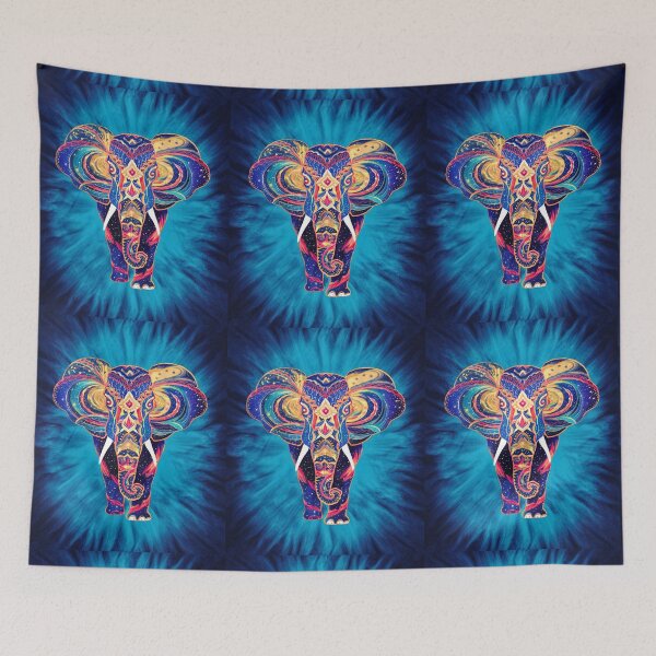 Item preview, Elephant Silhouette. Mandala elephant, Fantasy Elephant, colorful elephant designed and sold by ElephantVibes.
