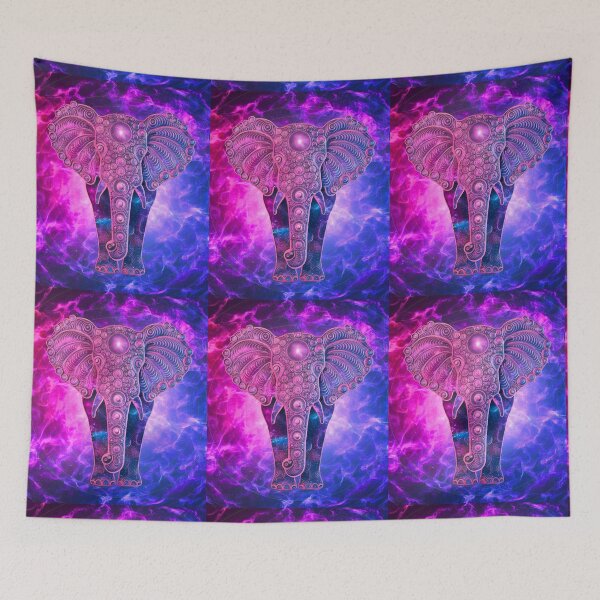 Item preview, Elephant Silhouette. Mandala elephant, Fantasy Elephant, colorful elephant designed and sold by ElephantVibes.
