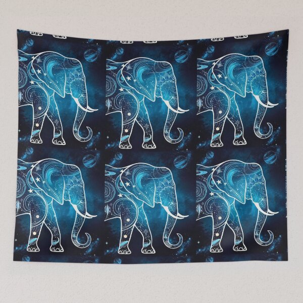 Item preview, Elephant Silhouette. Mandala elephant, Fantasy Elephant, colorful elephant designed and sold by ElephantVibes.