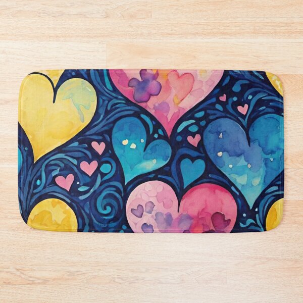 Item preview, Colorful Heart Harmony designed and sold by LyssasMindArt.