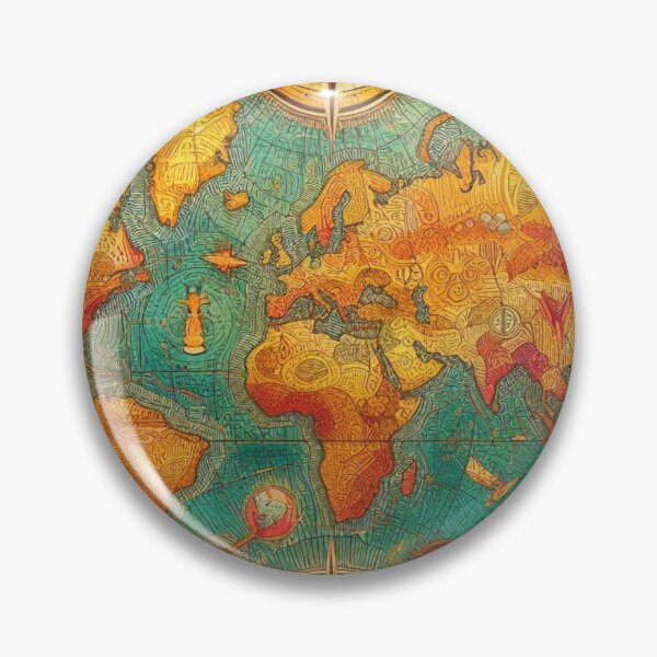 Item preview, Ancient Map 3 designed and sold by Sybille-Yates.
