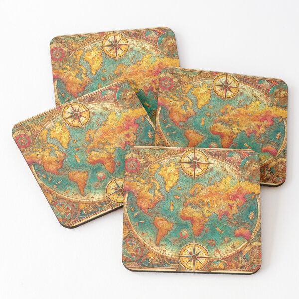 Item preview, Ancient Map 3 designed and sold by Sybille-Yates.