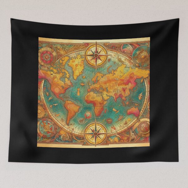 Item preview, Ancient Map 3 designed and sold by Sybille-Yates.