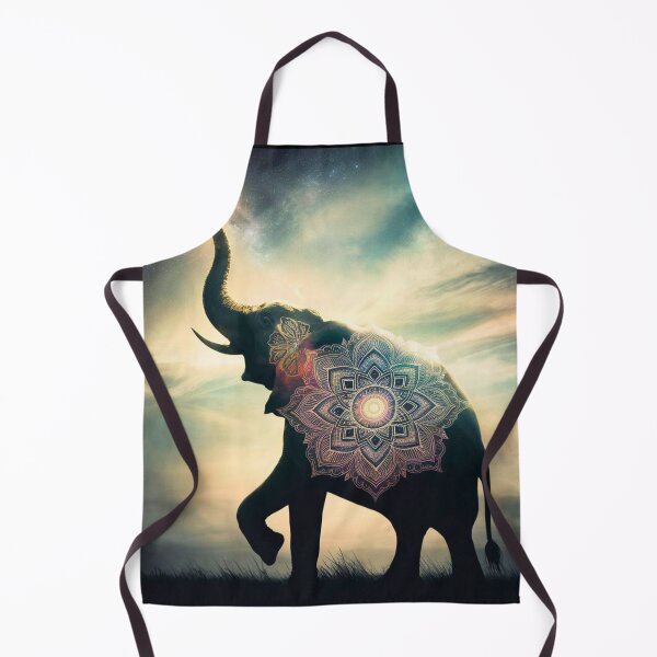 Item preview, Elephant Silhouette. Mandala elephant, Fantasy Elephant, colorful elephant designed and sold by ElephantVibes.