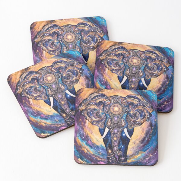 Item preview, Elephant Silhouette. Mandala elephant, Fantasy Elephant, colorful elephant designed and sold by ElephantVibes.