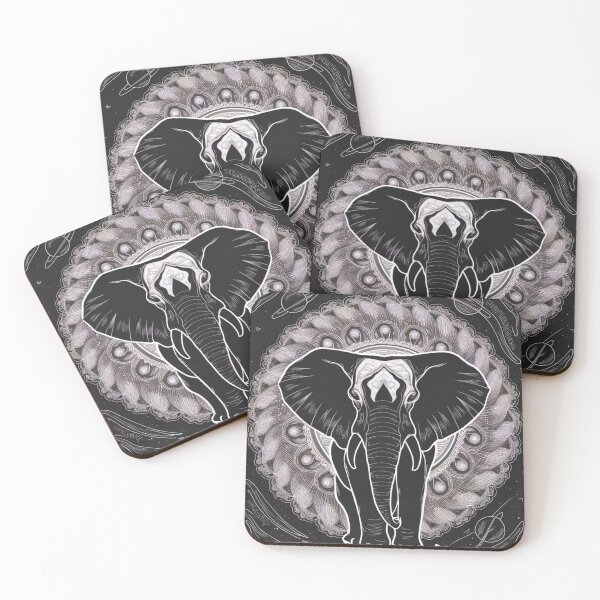 Item preview, Elephant Silhouette. Mandala elephant, Fantasy Elephant, colorful elephant designed and sold by ElephantVibes.
