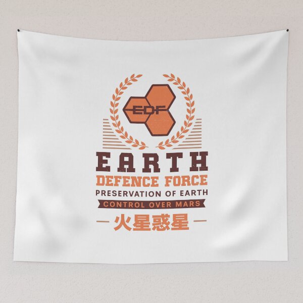 Item preview, Earth Defence Force Crest designed and sold by Lagelantee.