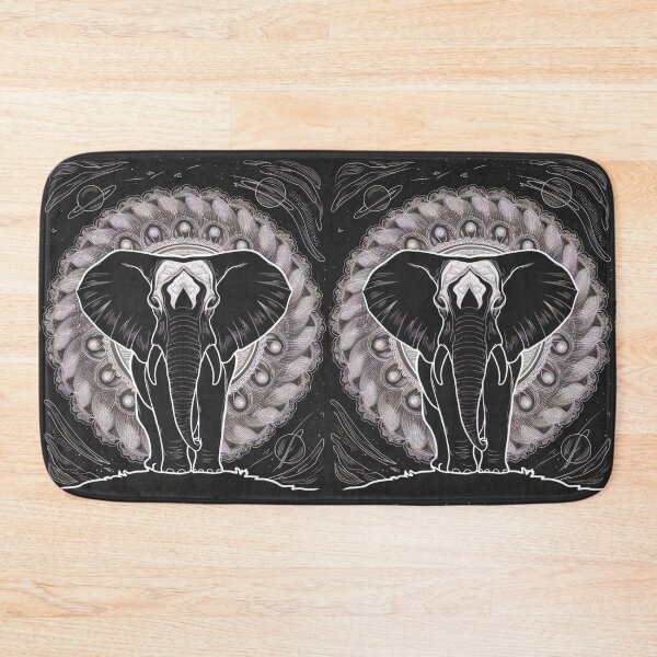 Item preview, Elephant Silhouette. Mandala elephant, Fantasy Elephant, colorful elephant designed and sold by ElephantVibes.