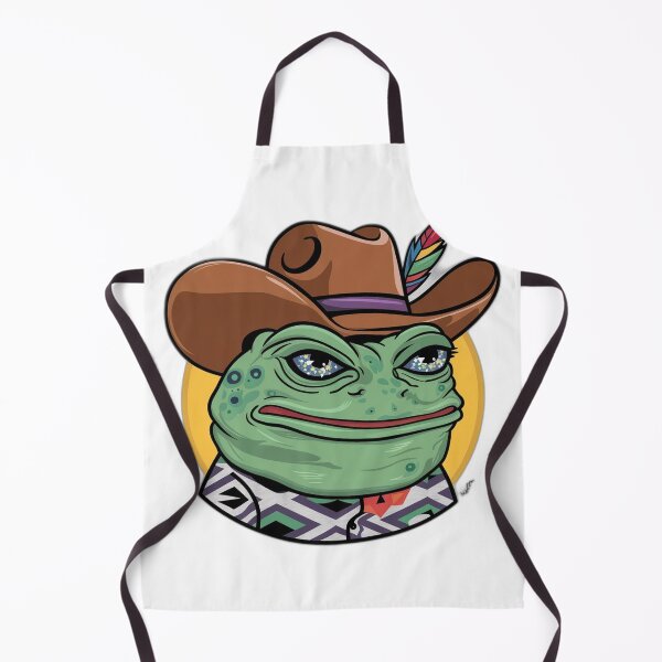 Item preview, Frog with a cowboy hat designed and sold by onicaras.