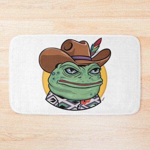 Item preview, Frog with a cowboy hat  designed and sold by onicaras.