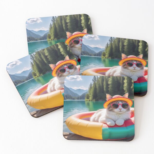 Item preview, Summer Cat designed and sold by M-Y-A-R-T-.