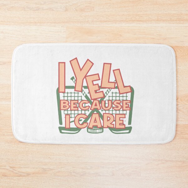 Item preview, I yell because I care hockey designed and sold by Colorfulman.