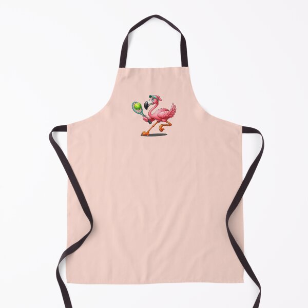 Item preview, Flamingo plays Tennis designed and sold by TimeToMap.