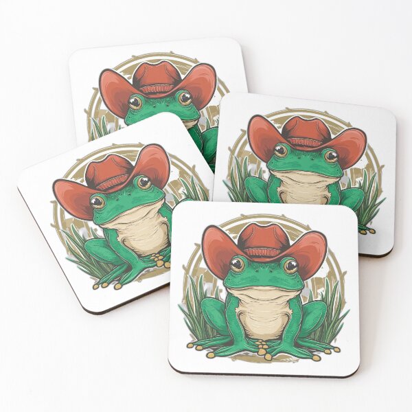 Item preview, Frog with a cowboy hat  designed and sold by onicaras.