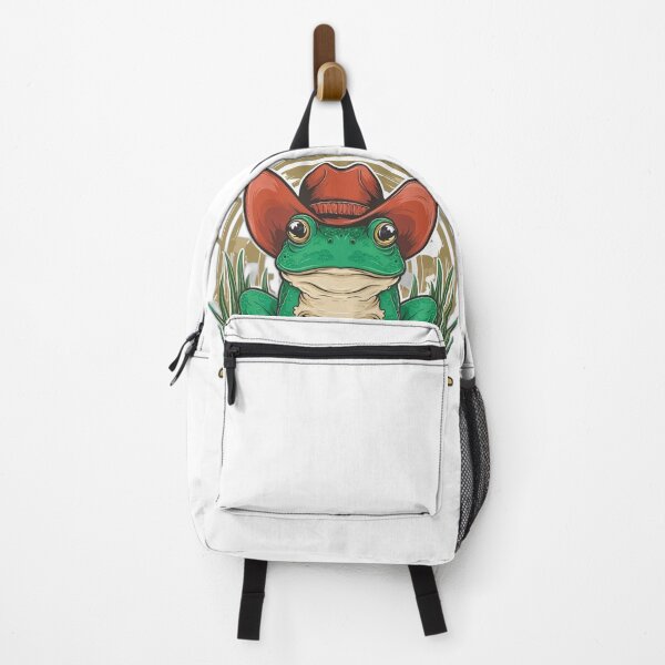 Item preview, Frog with a cowboy hat designed and sold by onicaras.