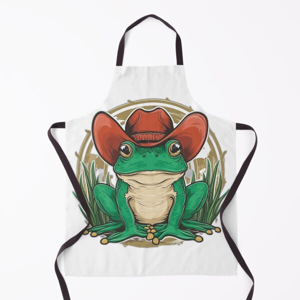 Item preview, Frog with a cowboy hat designed and sold by onicaras.