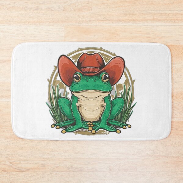 Item preview, Frog with a cowboy hat  designed and sold by onicaras.
