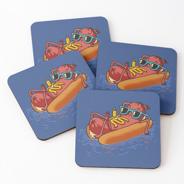 Item preview, Hot Dog Summer Vacation Swimming Pool designed and sold by vomaria.