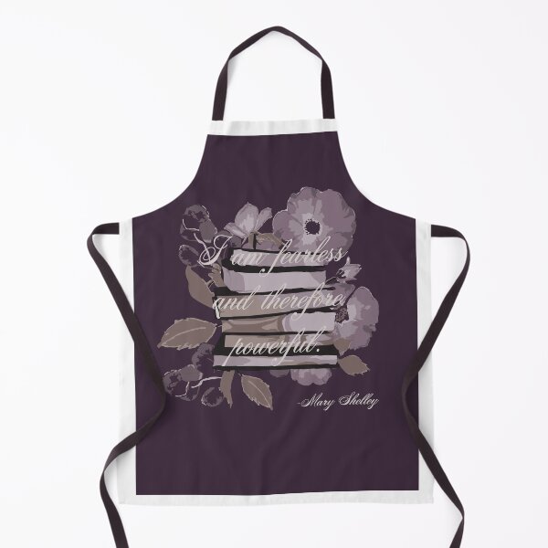 Item preview, Mary Shelley Quote Dark Floral designed and sold by akneeland603.