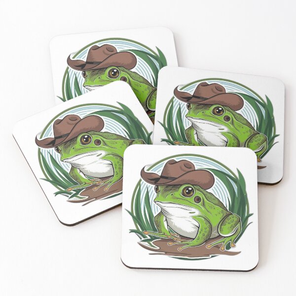 Item preview, Frog with a cowboy hat  designed and sold by onicaras.