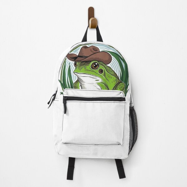 Item preview, Frog with a cowboy hat designed and sold by onicaras.