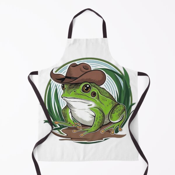 Item preview, Frog with a cowboy hat designed and sold by onicaras.