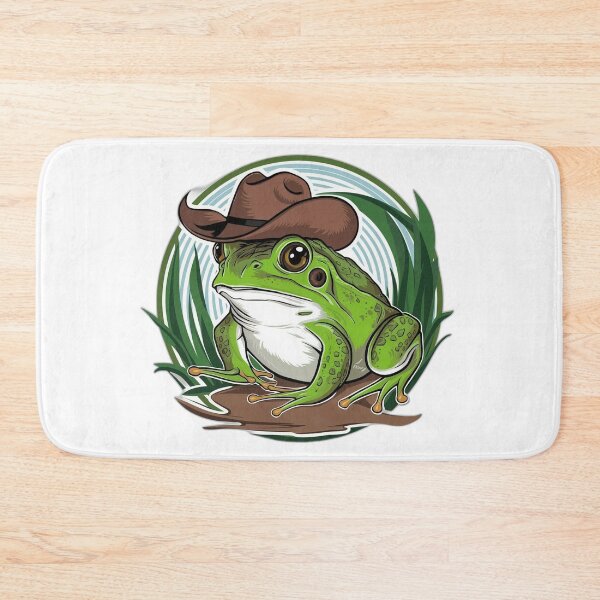 Item preview, Frog with a cowboy hat  designed and sold by onicaras.
