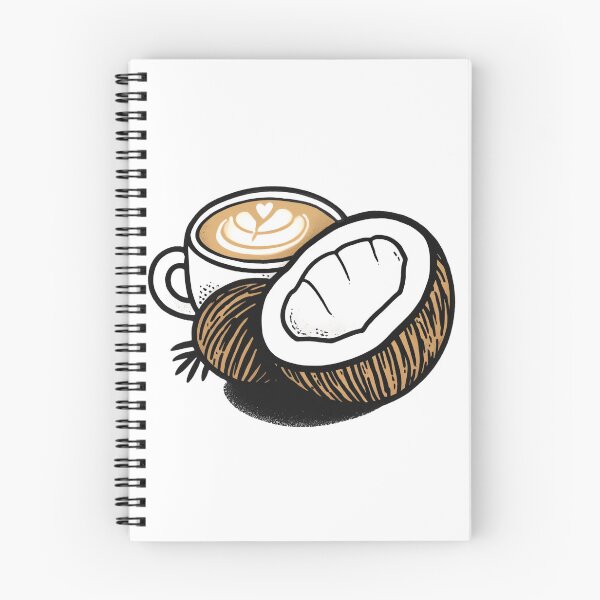 Item preview, Coffee Coconut Design,Vegan Coconut Flat White designed and sold by GreenSlate.