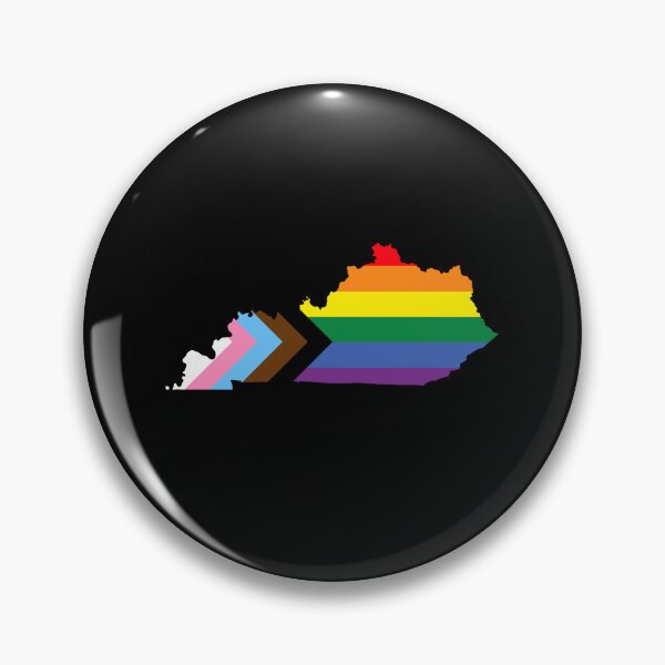 Item preview, Kentucky Progress Pride Flag - LGBTQ Rainbow Flag designed and sold by shaggylocks.
