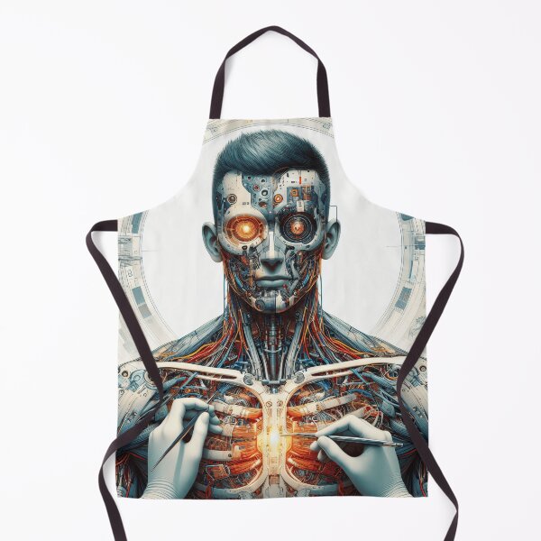 Item preview, Cybernetic Symphony: The Art of Human Mechanics designed and sold by PrayMerch.