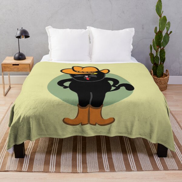 Artikelvorschau, Launische Cowboykatze entworfen und verkauft von fluffyfamcraft.