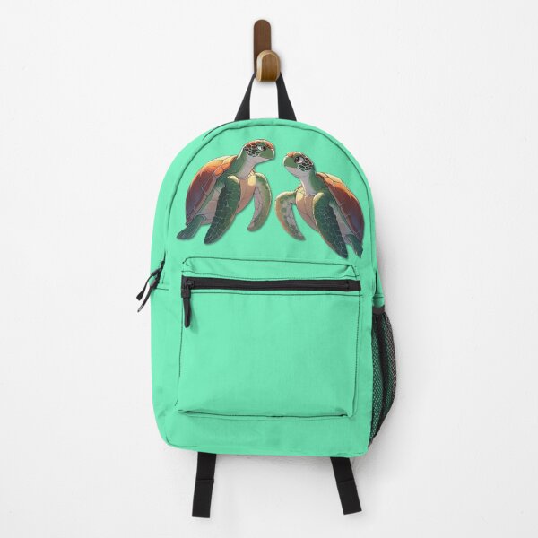 Item preview, Anime-style beach romance: turtles show how true love is! designed and sold by FotoworldEdel.