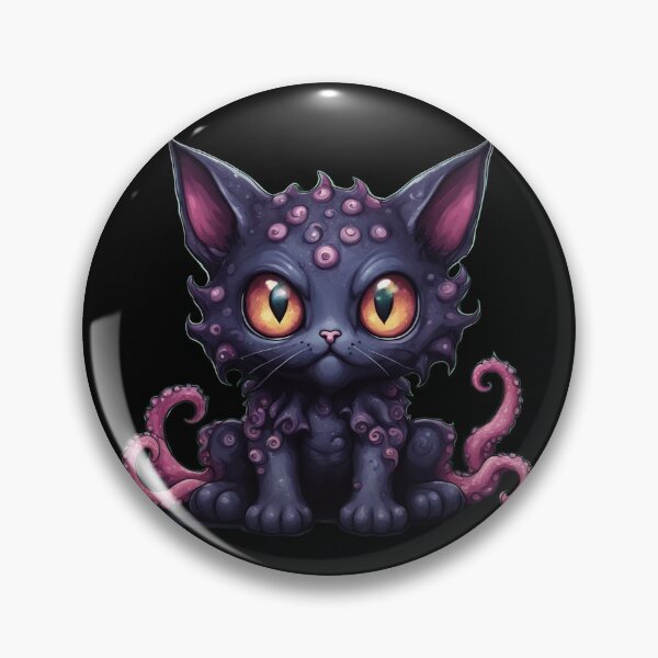 Item preview, Cute Cathulhu, Lovecraft Cat, Tentacles, Kawaii Horror designed and sold by Burn-Ego.