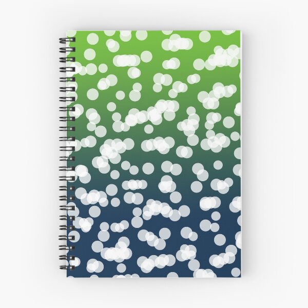 Item preview, Blurry Lights: Dark Blue & Green designed and sold by Jared Davies.