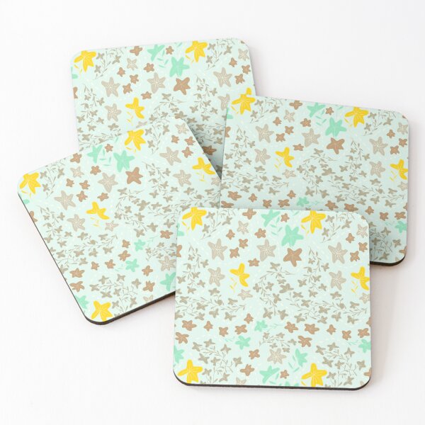 Item preview, Wall of flowers - mint designed and sold by SerahO.
