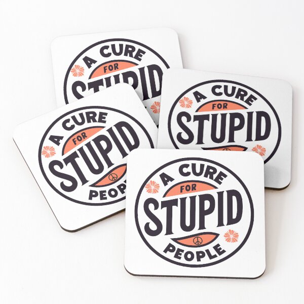 Item preview, A Cure for Stupid People: Un Design Rétro et Humoristique designed and sold by ObjCrea123.