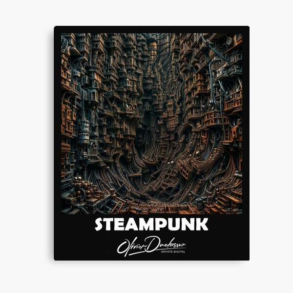Aperçu de l'œuvre Steampunk 52 créée et vendue par olivier duchossoir.