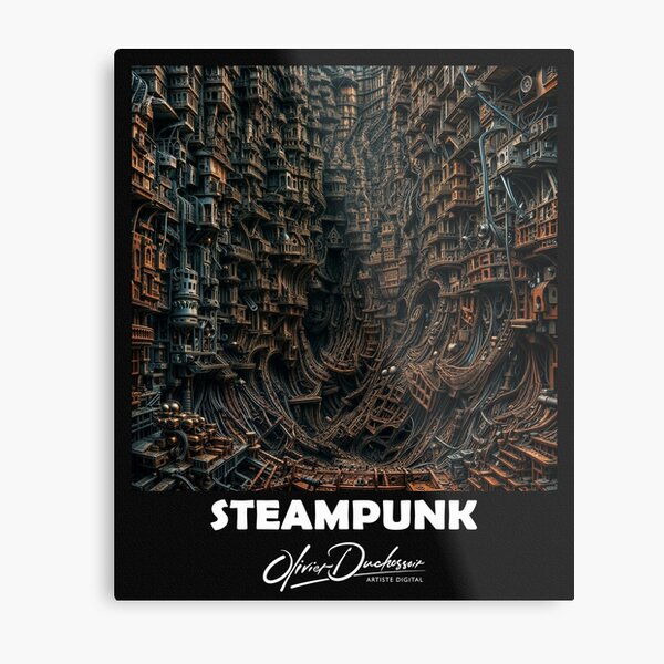 Aperçu de l'œuvre Steampunk 52 créée et vendue par olivier duchossoir.