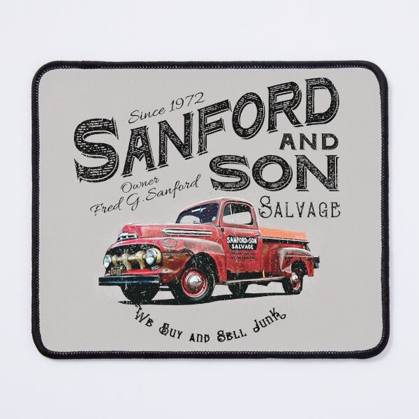 Item preview, Sanford and Son We buy and Sell Junk Beat Up Red Truck Lts designed and sold by Alema Art.